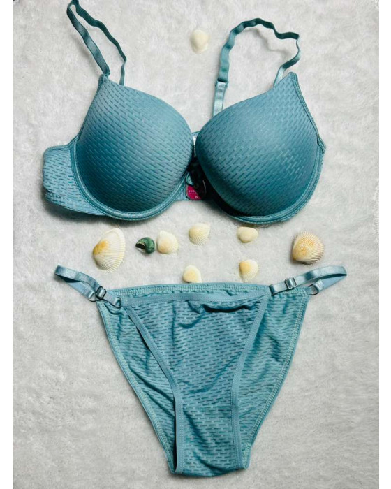 Ecem Yildiz Silikonlu Dolgulu Sütyen Külot Takım MV-ST12